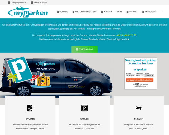 Myparken.de Logo